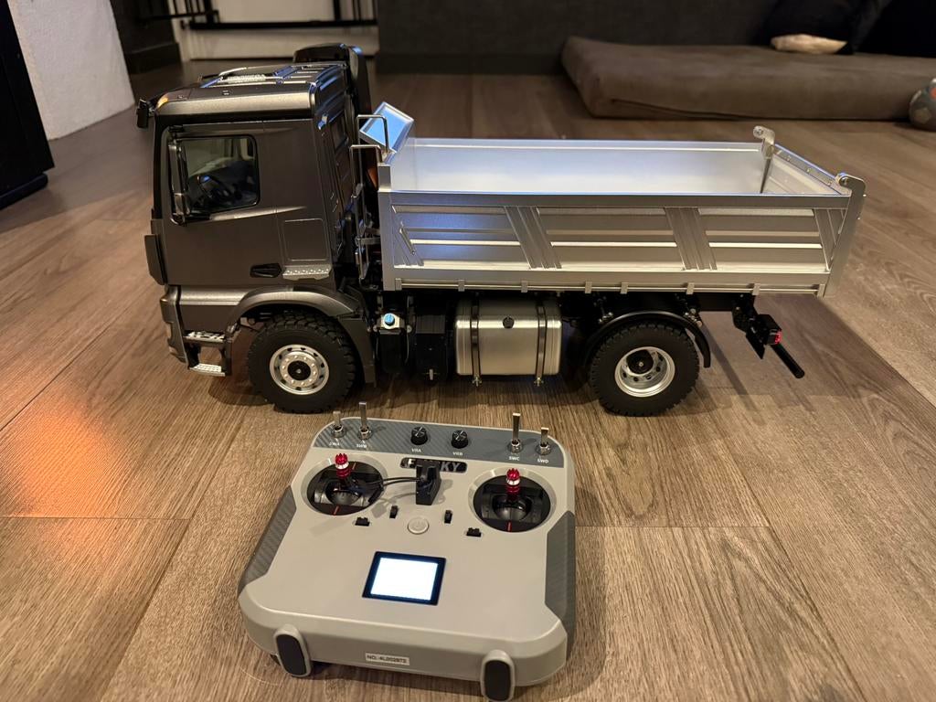Mercedes arocs 4x4 kipper 1:14 compleet rijklaar, Ophalen, Nieuw