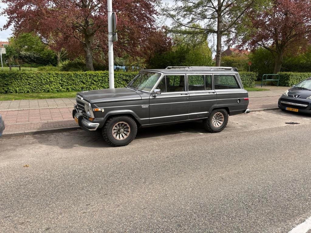 Jeep 1986 Grijs wagoneer, Stationwagon, 6 stoelen, Te koop, 141 pk