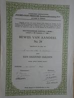 Aandeel "Noord-Oost Friesche Autobusonderneming" Dokkum 1939, Ophalen of Verzenden, Voor 1920, Aandeel