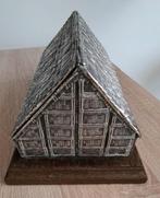 925 zilver gekeurd sigarendoos Indische tabaksschuur, Ophalen of Verzenden, Zilver