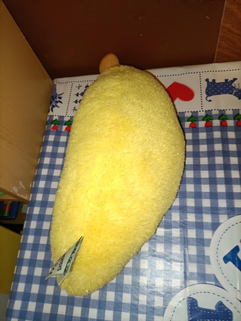 Banaan knuffel 42 cm groot Berentoys, Ophalen of Verzenden, Zo goed als nieuw, Overige typen