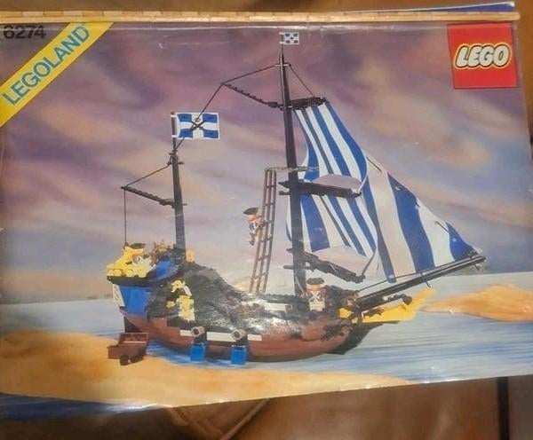 Vintage LEGO Legoland 6274 Caribbean Clipper, Gebruikt, Lego, Ophalen of Verzenden, LEGOLAND