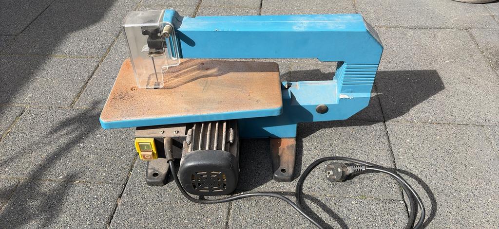 Tafel figuurzaag, Doe-het-zelf en Verbouw, Gereedschap | Zaagmachines, Ophalen, Gebruikt, 30 tot 70 mm, Figuurzaag