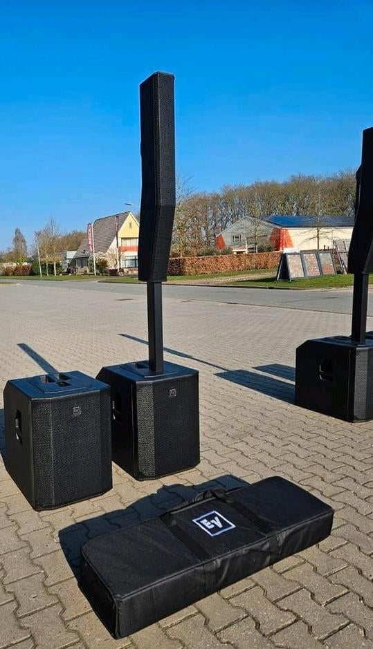 2 x Electro Voice Evolve 70 set / kolom speakers systeem, Muziek en Instrumenten, Ophalen, Zo goed als nieuw, 1000 watt of meer