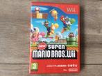 New Super Mario Bros Wii voor de Nintendo Wii, Spelcomputers en Games, Ophalen of Verzenden, Zo goed als nieuw, Platform, 3 spelers of meer