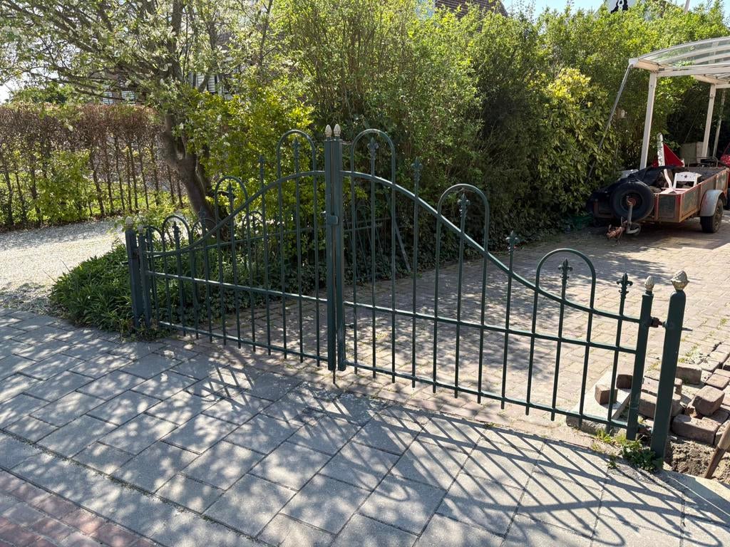 Smeedijzeren poort, Ophalen, Met poort, Gebruikt, Sierhekwerk
