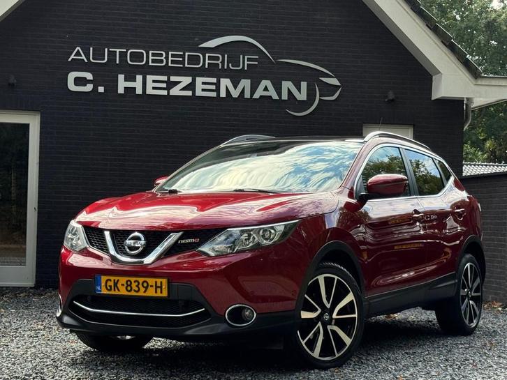 Nissan Qashqai 1.2 Tekna BOMVOL OPTIES 360 Camera PANO NAVI, Auto's, Nissan, Bedrijf, Te koop, Qashqai, 360° camera, ABS, Achteruitrijcamera