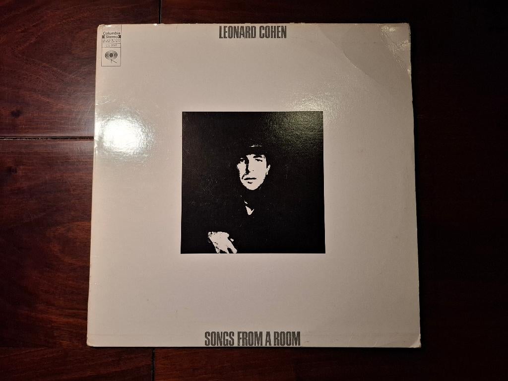 LP - Leonard Cohen - Songs From A Room, Cd's en Dvd's, Vinyl | Rock, Singer-songwriter, Gebruikt, Ophalen of Verzenden, 12 inch