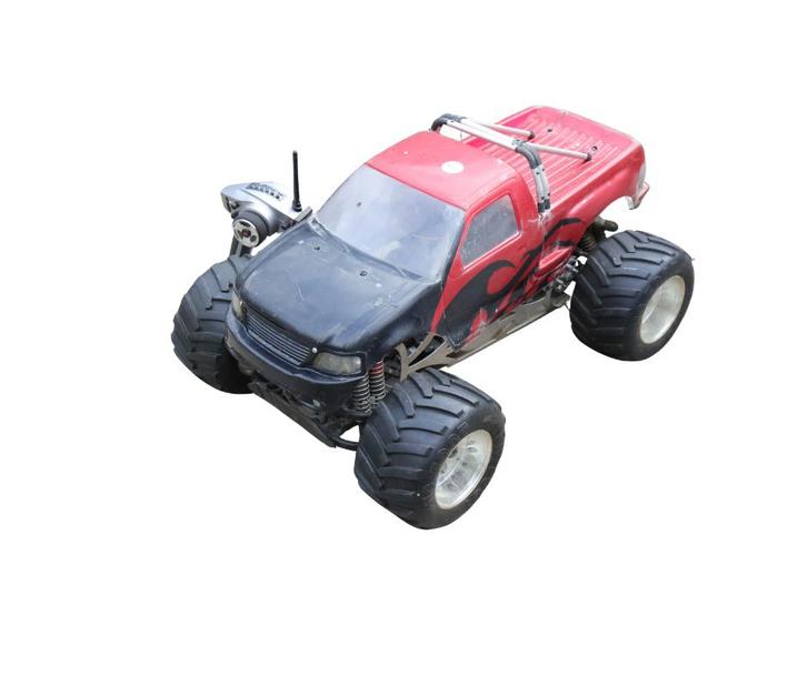 FG Stadium Monstertruck 1/5 benzine rc auto, Hobby en Vrije tijd, Modelbouw | Radiografisch | Auto's, Gebruikt, Auto offroad, Benzine