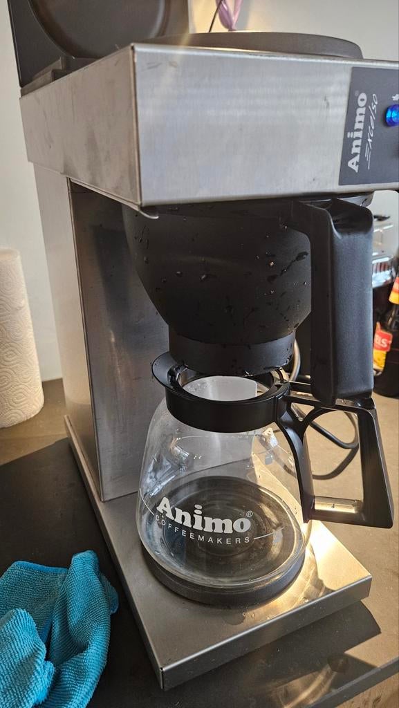 Animo Xcelso koffiezetapparaat met 3 kannen, Witgoed en Apparatuur, Koffiezetapparaten, Ophalen, Koffiemachine