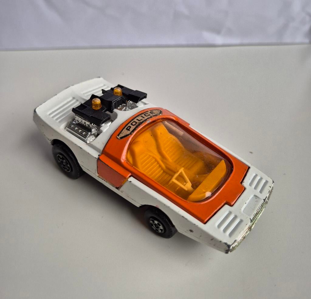 Matchbox Bandolero K-36/41 politieauto, Ophalen of Verzenden, Gebruikt, Auto