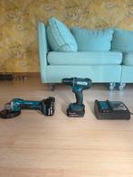 STERKE MAKITA COMBISET TOP STAAT SUPER NETJES!, Ophalen of Verzenden, Zo goed als nieuw, Boor- en Schroefmachine