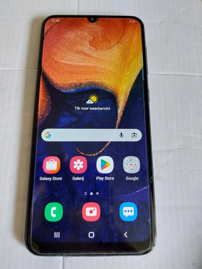 Samsung Galaxy A50 -  128GB opslag, Telecommunicatie, Mobiele telefoons | Samsung, Ophalen, Zwart, Touchscreen, Zo goed als nieuw