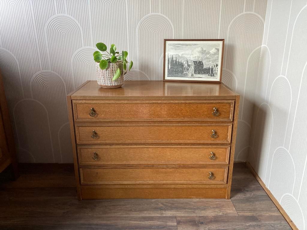 Leuk ladekastje, Huis en Inrichting, Ophalen, 50 tot 100 cm, Zo goed als nieuw, 3 of 4 laden