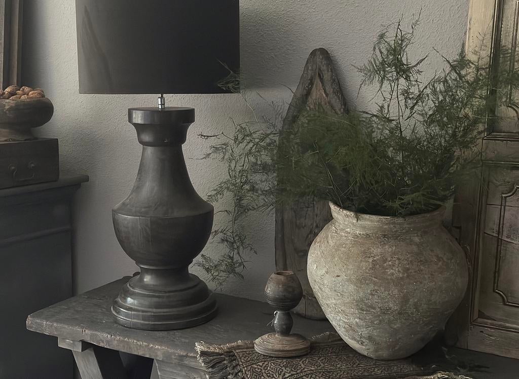Oude stenen waterpot, Ophalen of Verzenden, Overige kleuren, Overige materialen, Minder dan 50 cm
