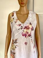 J425 The Barn maat 38=M linnen jurk jurkje wit, Kleding | Dames, Maat 38/40 (M), The Barn, Wit, Ophalen of Verzenden