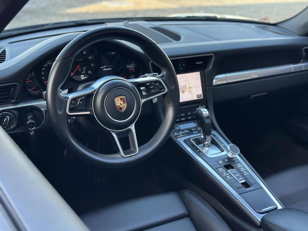 Porsche 911 Cabrio 3.0 Carrera NAP! Leer, Sportuitlaat, Blue, Auto's, Porsche, Achterwielaandrijving, Gebruikt, Euro 6, Cabriolet