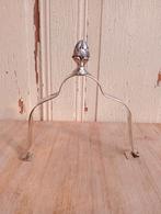 Verzilverde etagère standaard (exclusief borden), Ophalen of Verzenden, Gebruikt