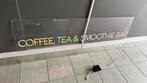 Neon Lichtbord „COFFEE, TEA & SMOOTHIE BAR“ Elektrisch, Ophalen, Kamille2, YBS, Zo goed als nieuw