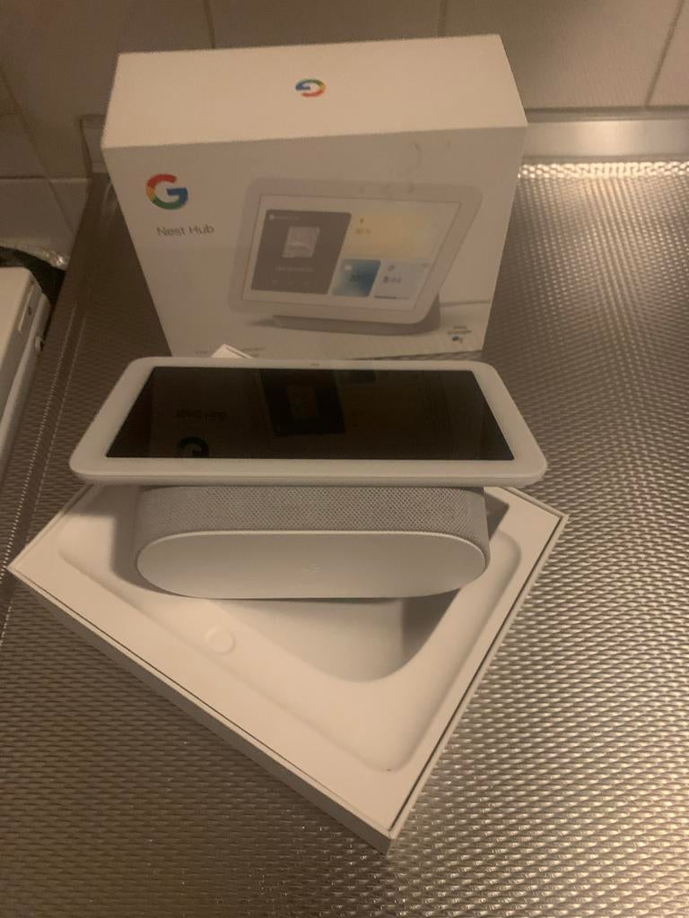 Google Nest Hub (2e generatie) - Smart Display, Ophalen of Verzenden, Zo goed als nieuw, Zonder harde schijf