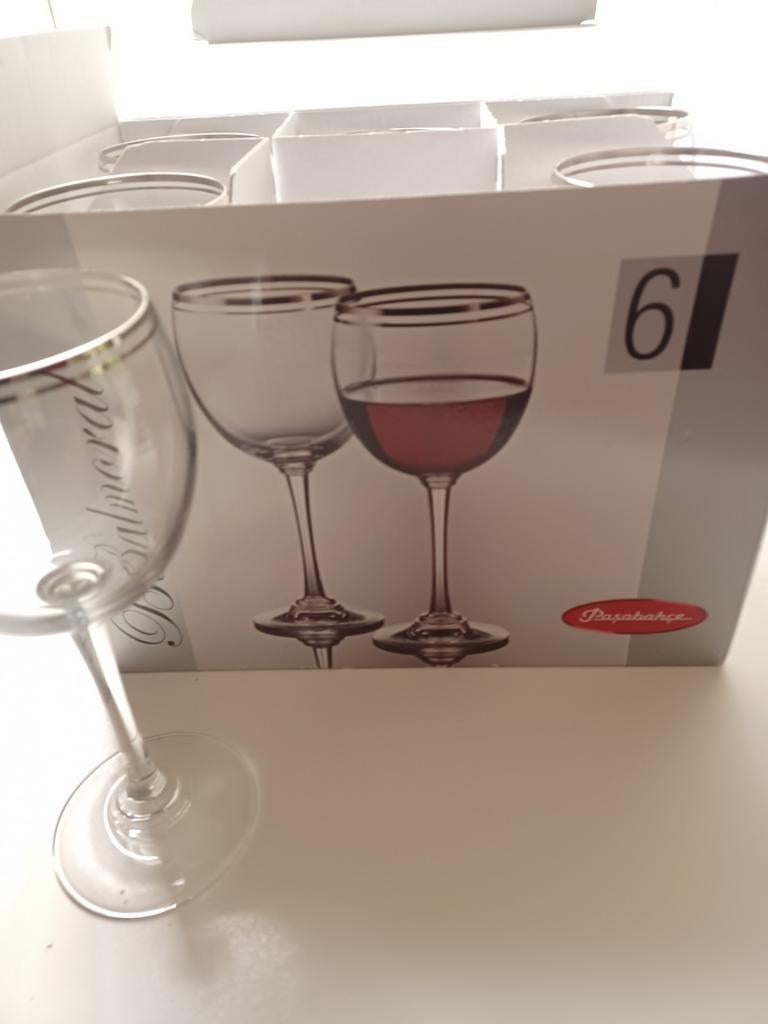 Balmoral wijnglazen set van 6 nw in doos, Ophalen of Verzenden, Nieuw