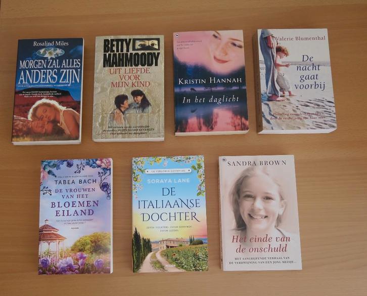Set van 7 romans voor veel leesplezier, Boeken, Romans, Zo goed als nieuw, Ophalen of Verzenden