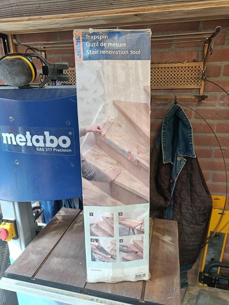 Trapspin in originele verpakking, als nieuw!, Doe-het-zelf en Verbouw, Ophalen of Verzenden, Zo goed als nieuw