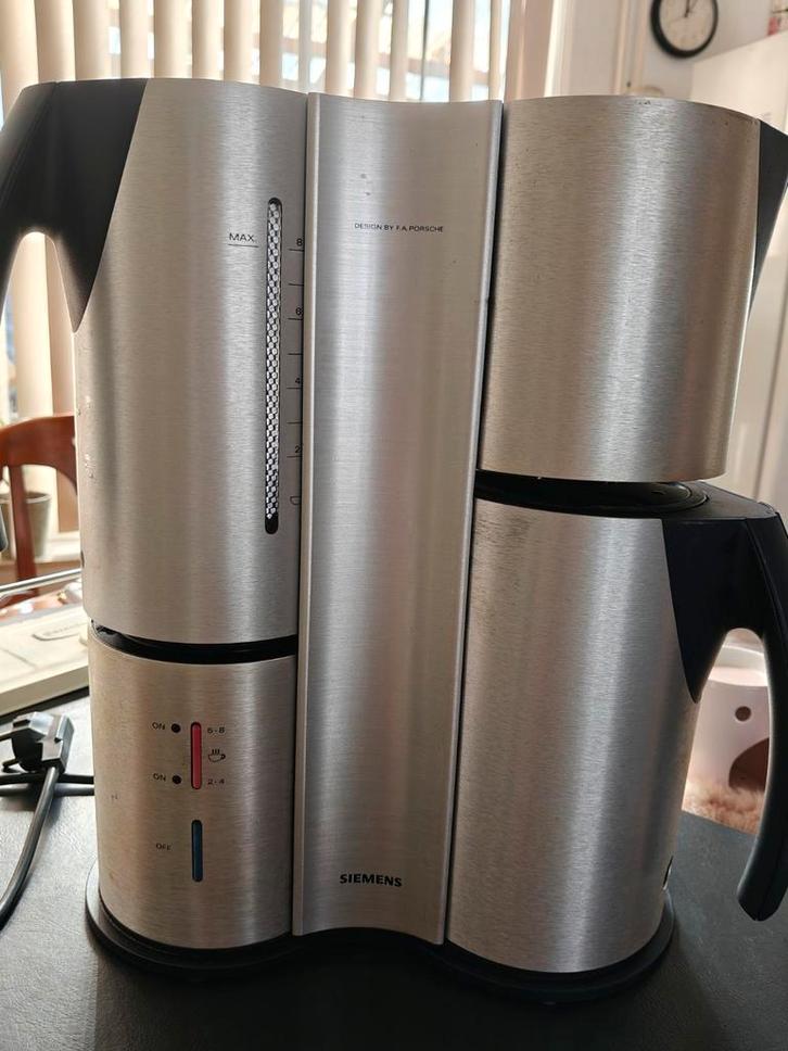 Siemens koffiezetapparaat met twee kannen, Witgoed en Apparatuur, Koffiezetapparaten, Ophalen