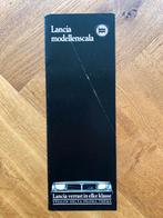 Lancia modellenscala kleine folder, Ophalen of Verzenden, Zo goed als nieuw, Overige merken, Lancia