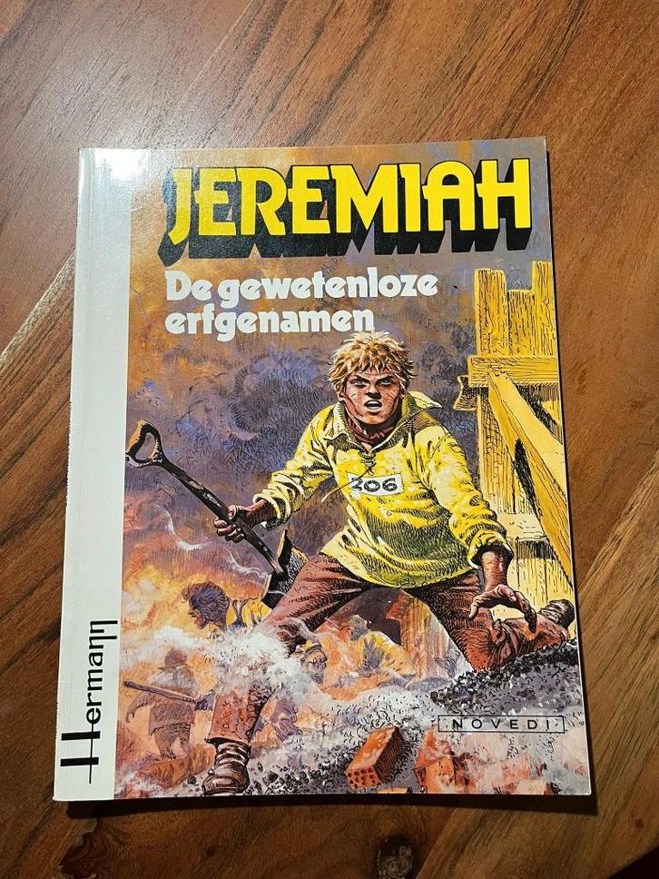 Jeremiah 3: De gewetenloze erfgenamen" door Hermann Huppen, Boeken, Stripboeken, Zo goed als nieuw, Eén stripboek, Ophalen of Verzenden