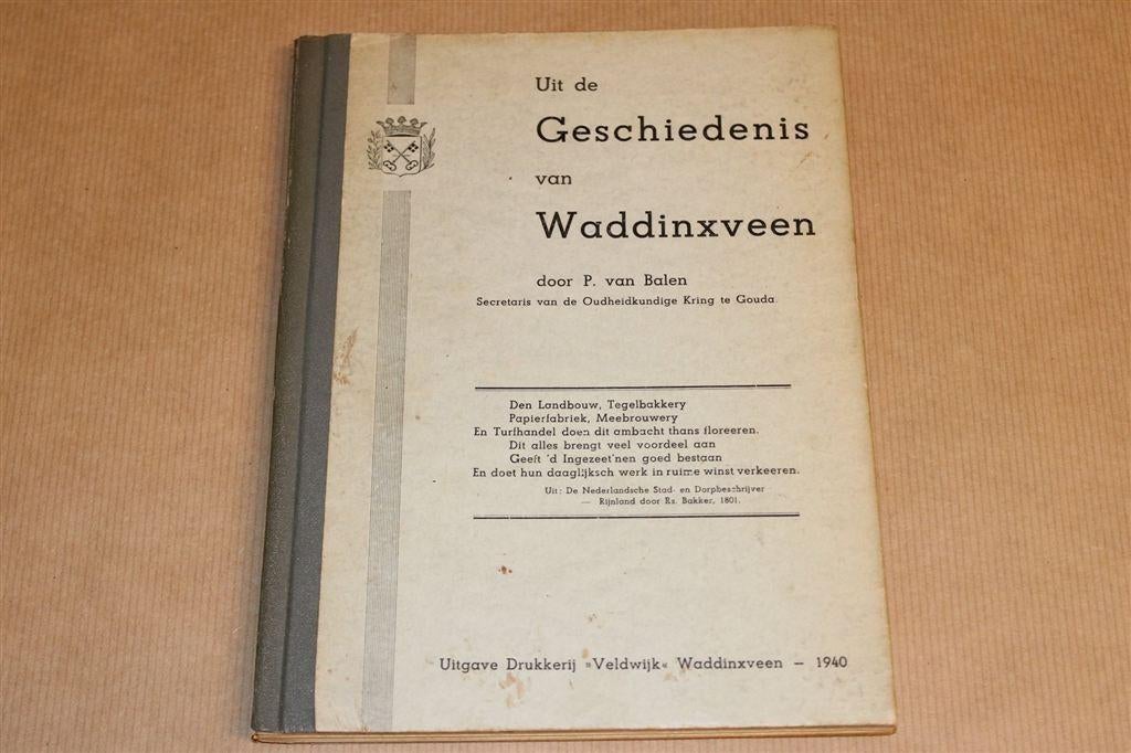 Geschiedenis van Waddinxveen [1940], Ophalen of Verzenden, Gelezen