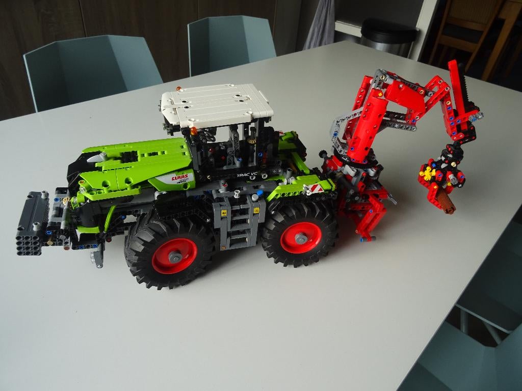 Technic Lego 42054 Claas Xerion 5000 Trac VC tractor, Lego, Ophalen of Verzenden, Zo goed als nieuw, Technic