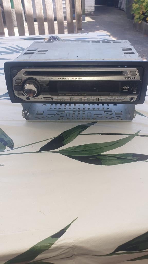 Sony CDX-GT420U autoradio cd speler, Ophalen of Verzenden, Gebruikt