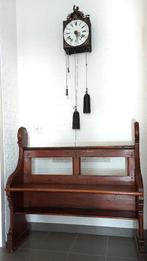 comtoise schotel met holle wijzerplaat, Ophalen of Verzenden, Gebruikt, Analoog, Wandklok