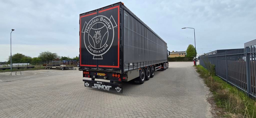 Pacton tautliner met alcoa en hardhouten vloer, Ophalen, Nieuw