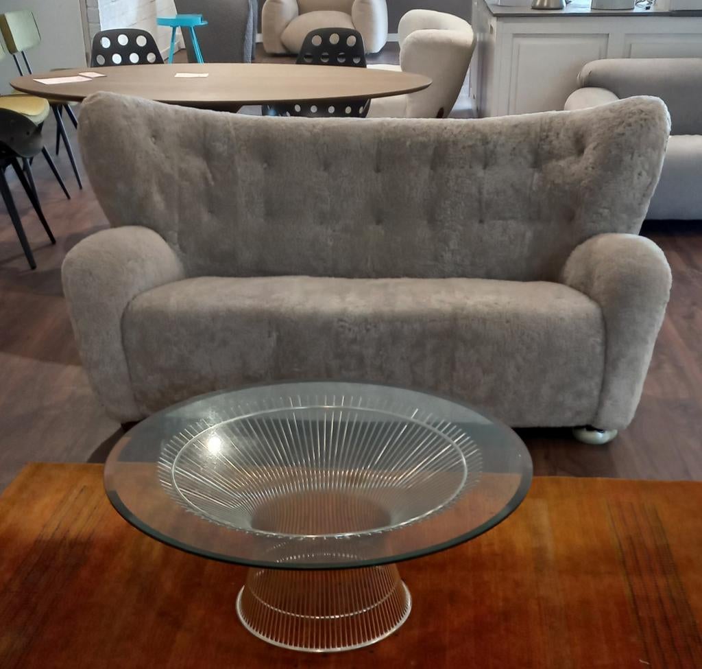 Mid-century fauteuils sheepskin takahama platner tulipe, Ophalen of Verzenden, Nieuw