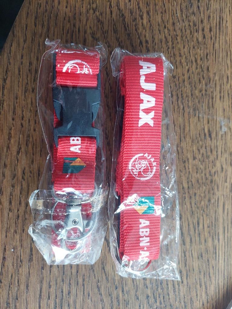 2x Originele Ajax Keycord - Nieuw in verpakking, Ophalen of Verzenden, Nieuw, Ajax, Overige typen