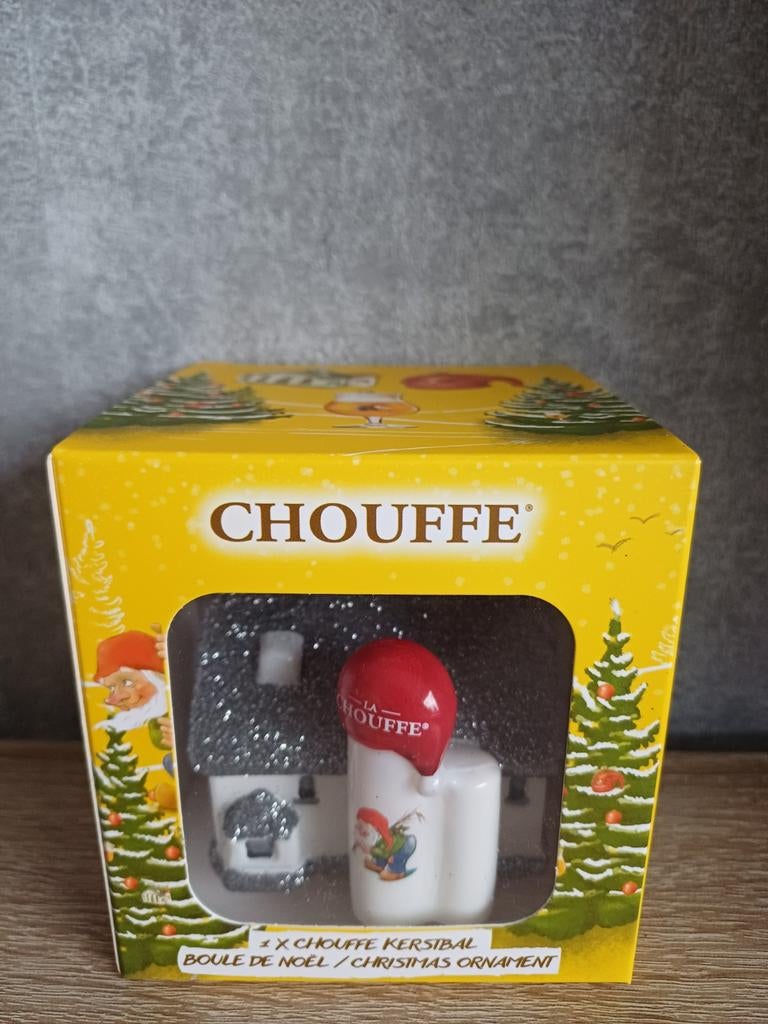Chouffe kerstbal brouwerij Nieuw !!!, Ophalen of Verzenden, Nieuw, Overige merken