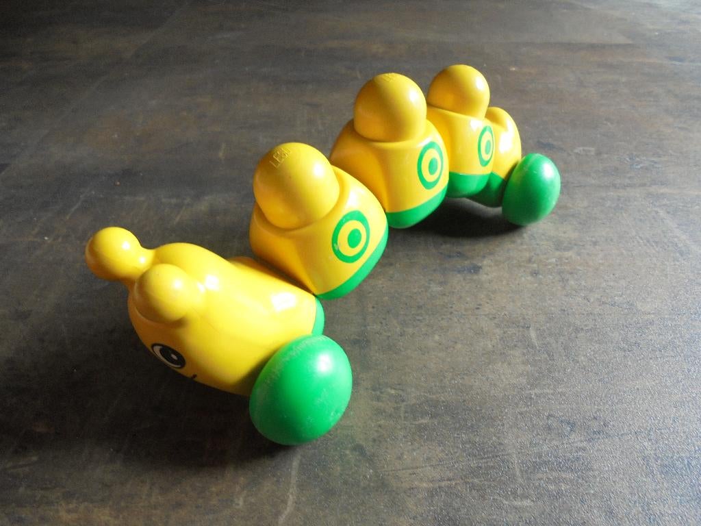 Lego Primo Rattle Vehicle Caterpillar (zie foto's) 3, Kinderen en Baby's, Speelgoed | Duplo en Lego, Ophalen of Verzenden, Gebruikt