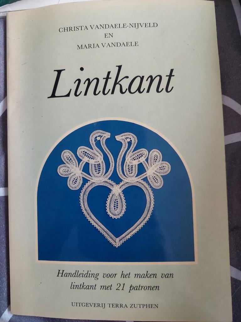 Lintkant: Handleiding met patronen - Christa & Maria Vand, Overige merken, Vrouw, Ophalen of Verzenden, Overige typen