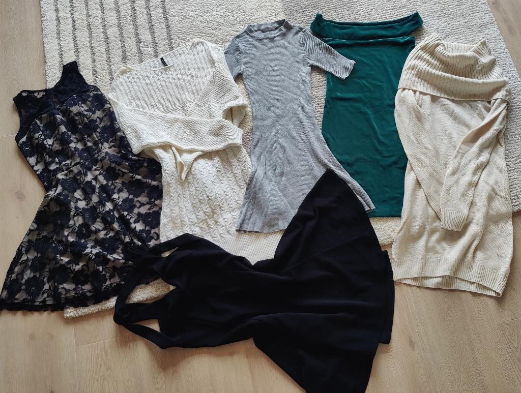 Cocktail-/Sweater jurken bundel, Ophalen of Verzenden, Zo goed als nieuw, Maat 36 (S)