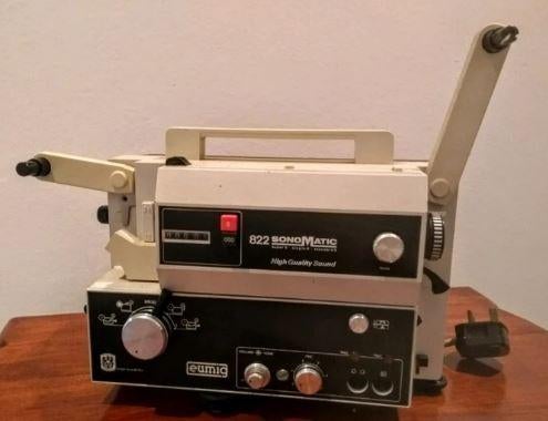 Eumig 822 Sonomatic High Quality Sound film dia projector, Ophalen of Verzenden, 1960 tot 1980, Projector