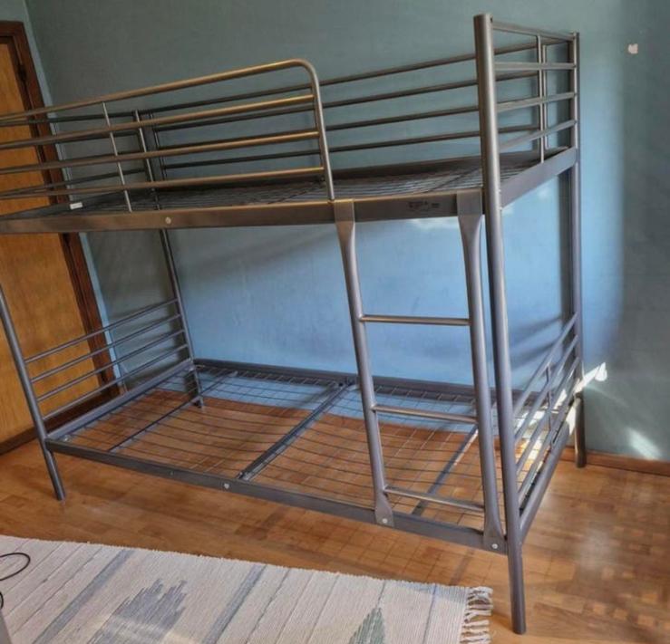 Stapelbed, Huis en Inrichting, Slaapkamer | Stapelbedden en Hoogslapers, Ophalen, 90 cm, 160 tot 180 cm, Tweepersoons