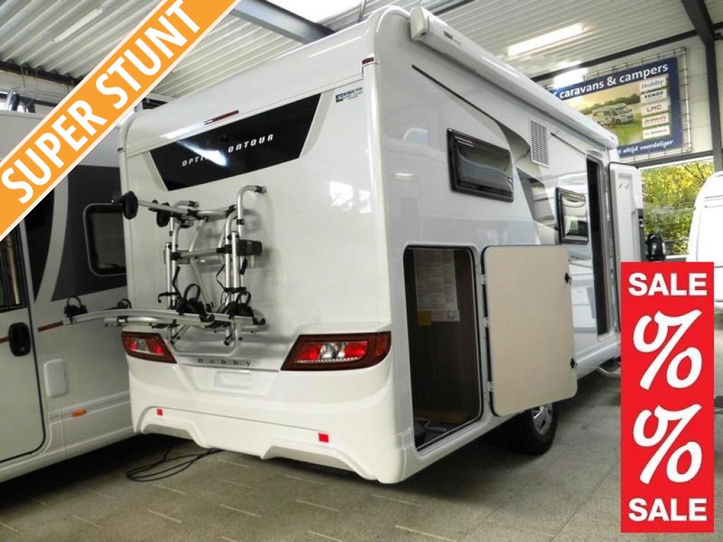 Hobby Optima Ontour 65 GE 15522,= KORTING ALL INCL RIJKLAAR, Ringverwarming, Hobby, Startonderbreker, Halve Treinzit