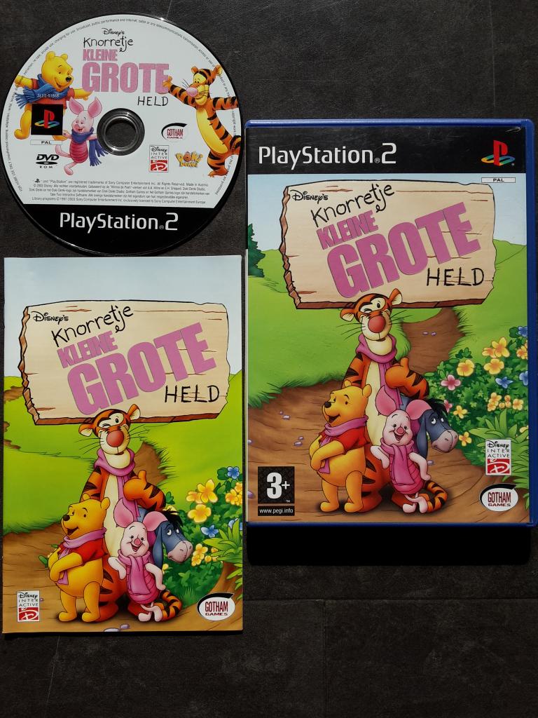 PS2 - Disney's Knorretje Kleine Grote Held - PlayStation 2, Spelcomputers en Games, Games | Sony PlayStation 2, Avontuur en Actie