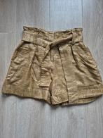 Sézane short roma goud S, Kleding | Dames, Overige kleuren, Kort, Maat 36 (S), Gedragen