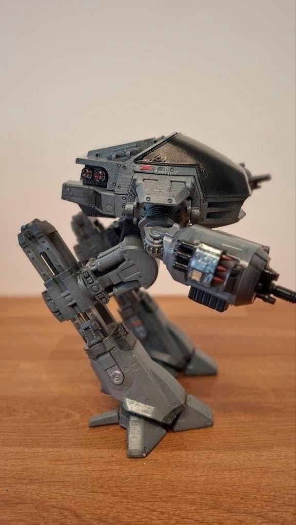 ED-209 Robocop Figurine - 20cm 1:10 Schaal 3D Geprint, Ophalen, Nieuw
