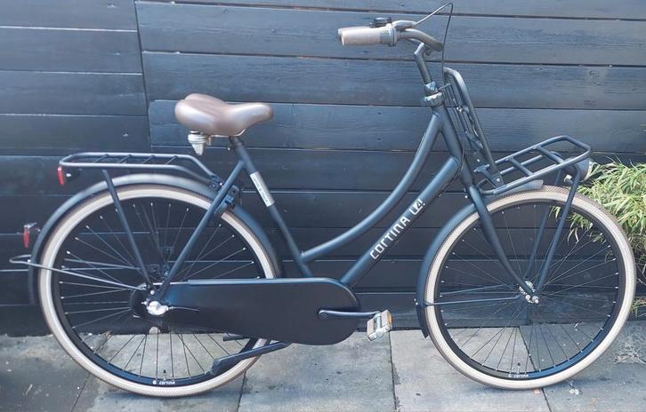 Cortina U4 Transport Pure Utility 28" N3 AXA, Fietsen en Brommers, Fietsen | Dames | Damesfietsen, Zo goed als nieuw, Overige merken