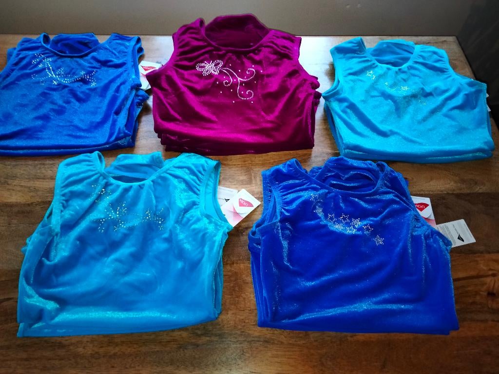 Turnpakje/ turnpakjes The Zone diverse kleuren en maten, Sport en Fitness, Turnen, Maat 36 t/m 42, Ophalen of Verzenden, Nieuw