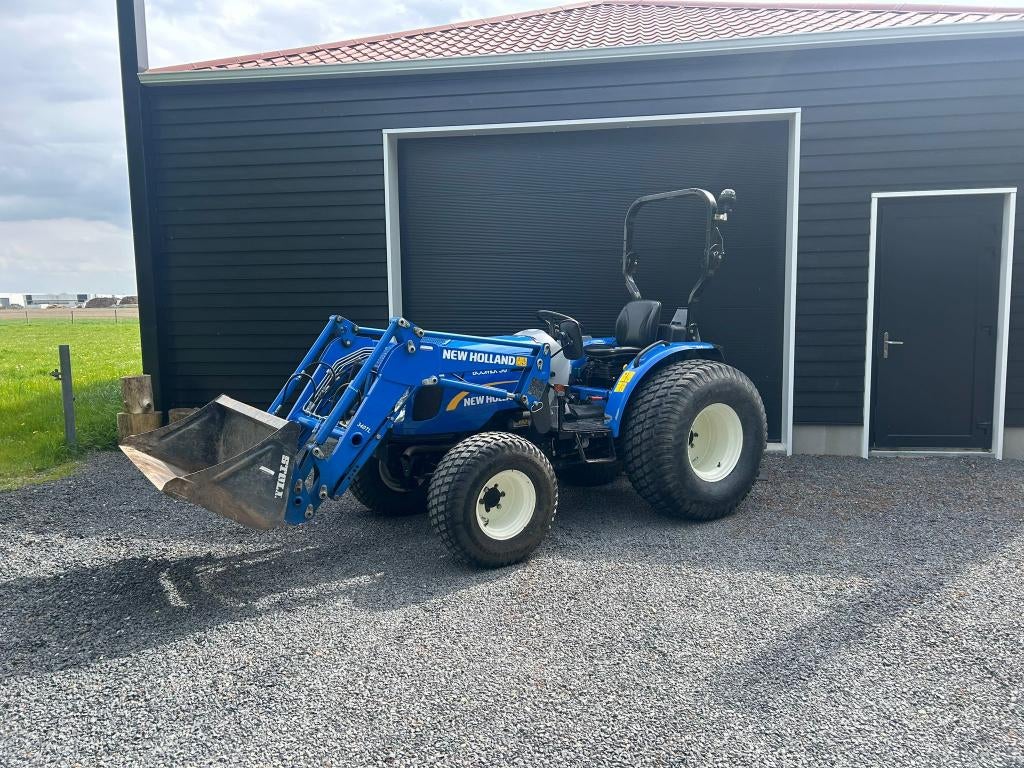 New Holland Boomer 50 HST (2017) met voorlader, Zakelijke goederen, Agrarisch | Tractoren, Ophalen, Gebruikt, Tot 2500, Tot 80 Pk